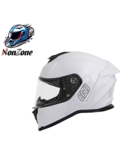 Nón Fullface Ego E71 Trắng Bóng